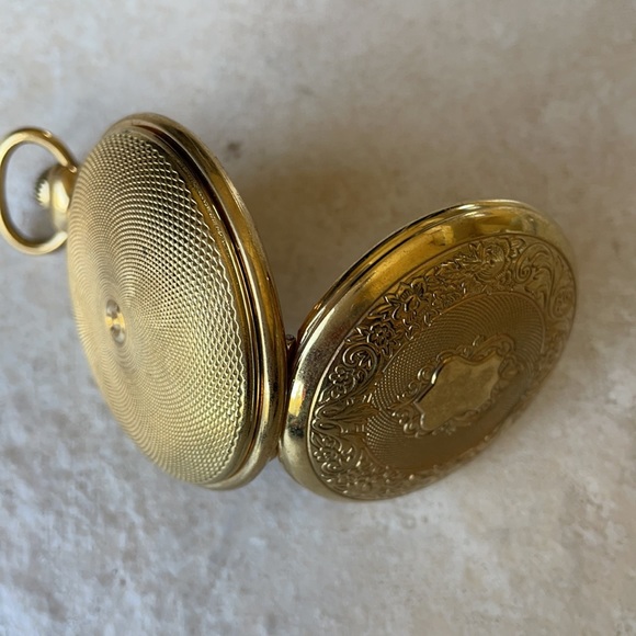 Champion pocket Watch battery gold tone - Picture 4 of 6